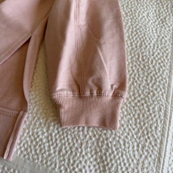 Wildfox Statement Sweathsirt But First Cocktails Blush Pink Sz XL - Picture 8 of 13